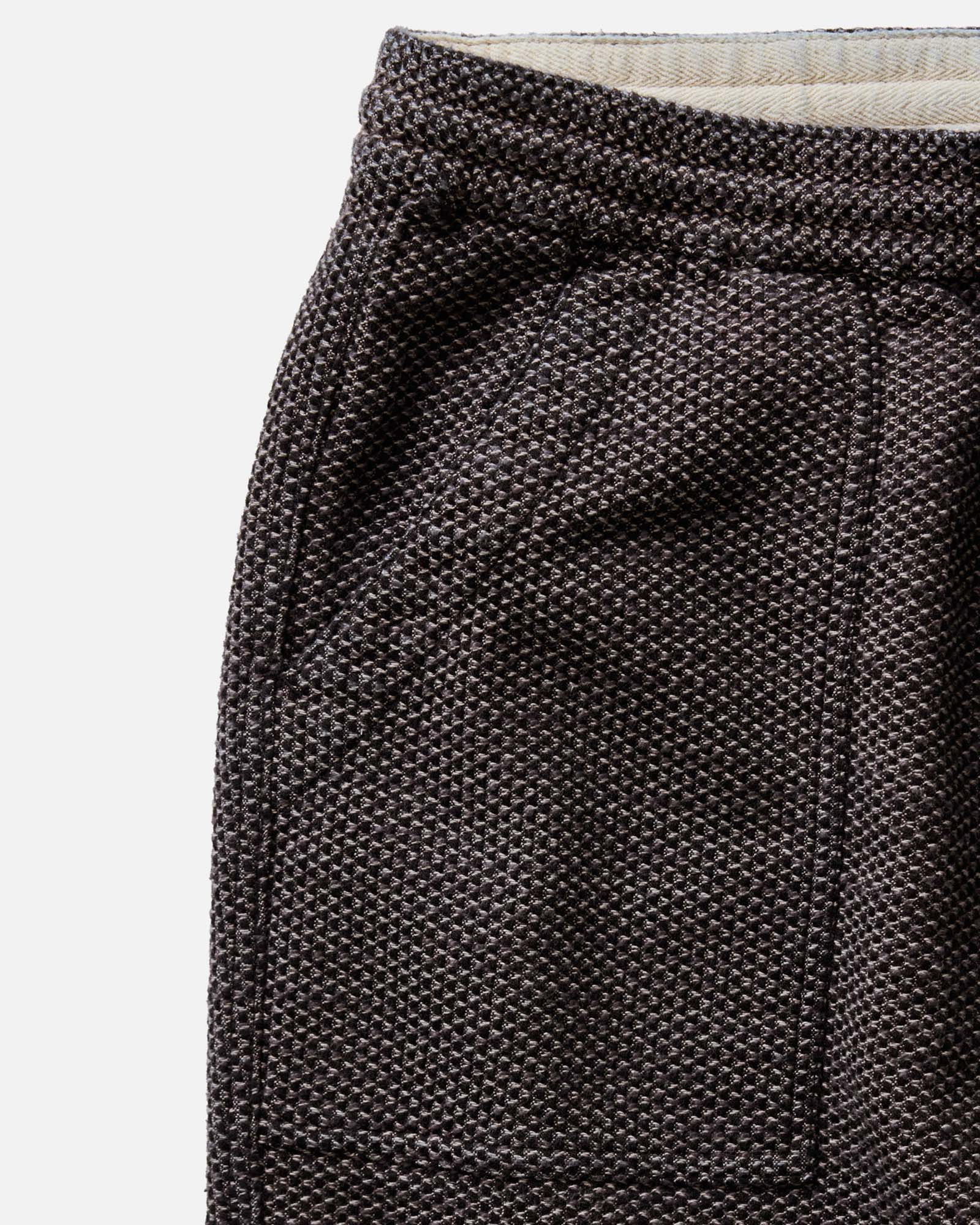 The Breakwater Pant in Charcoal Sashiko