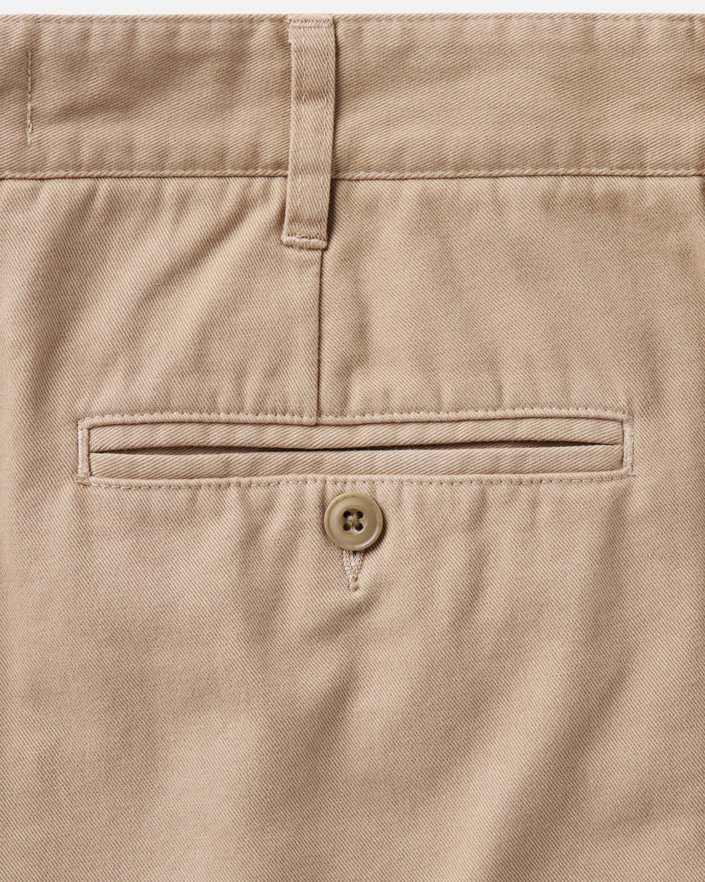 The Foundation Short in Organic Khaki