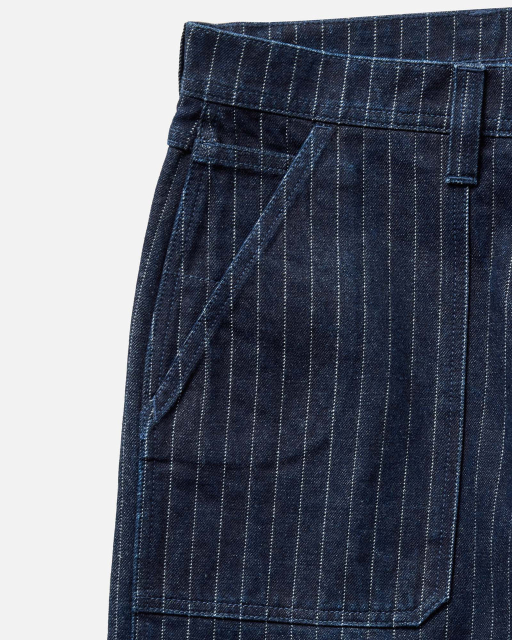 The Mariner Jean in Rinsed Indigo Dobby Denim