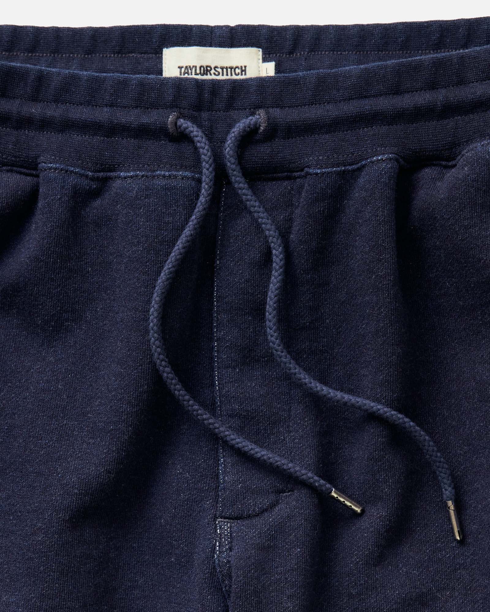 The Sunset Pant in Rinsed Indigo Terry