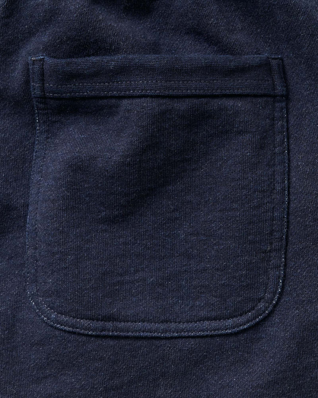 The Sunset Pant in Rinsed Indigo Terry