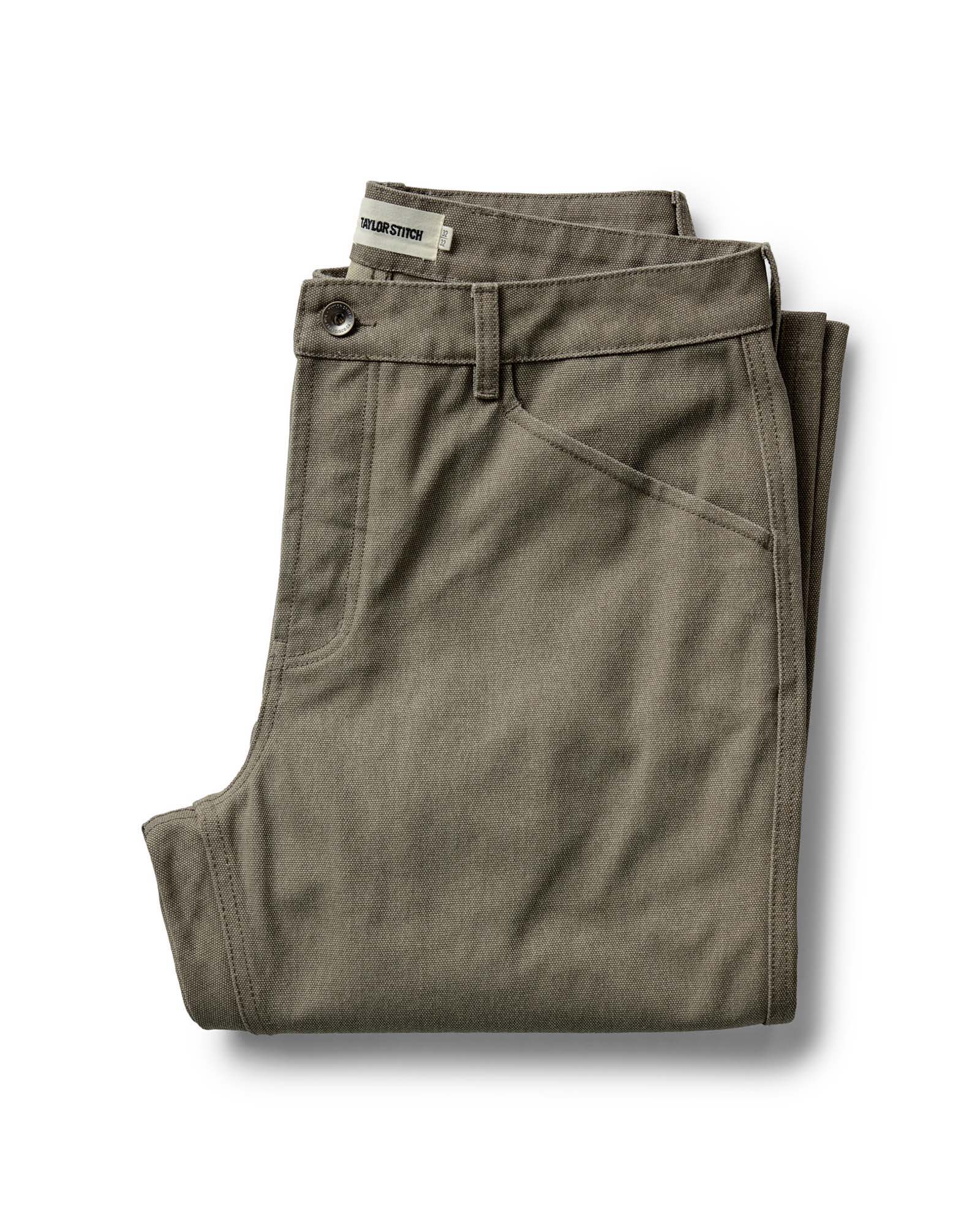 The Camp Pant in Stone Chipped Canvas