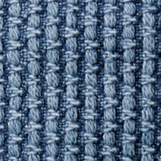 The Apres Pant in Washed Indigo Sashiko