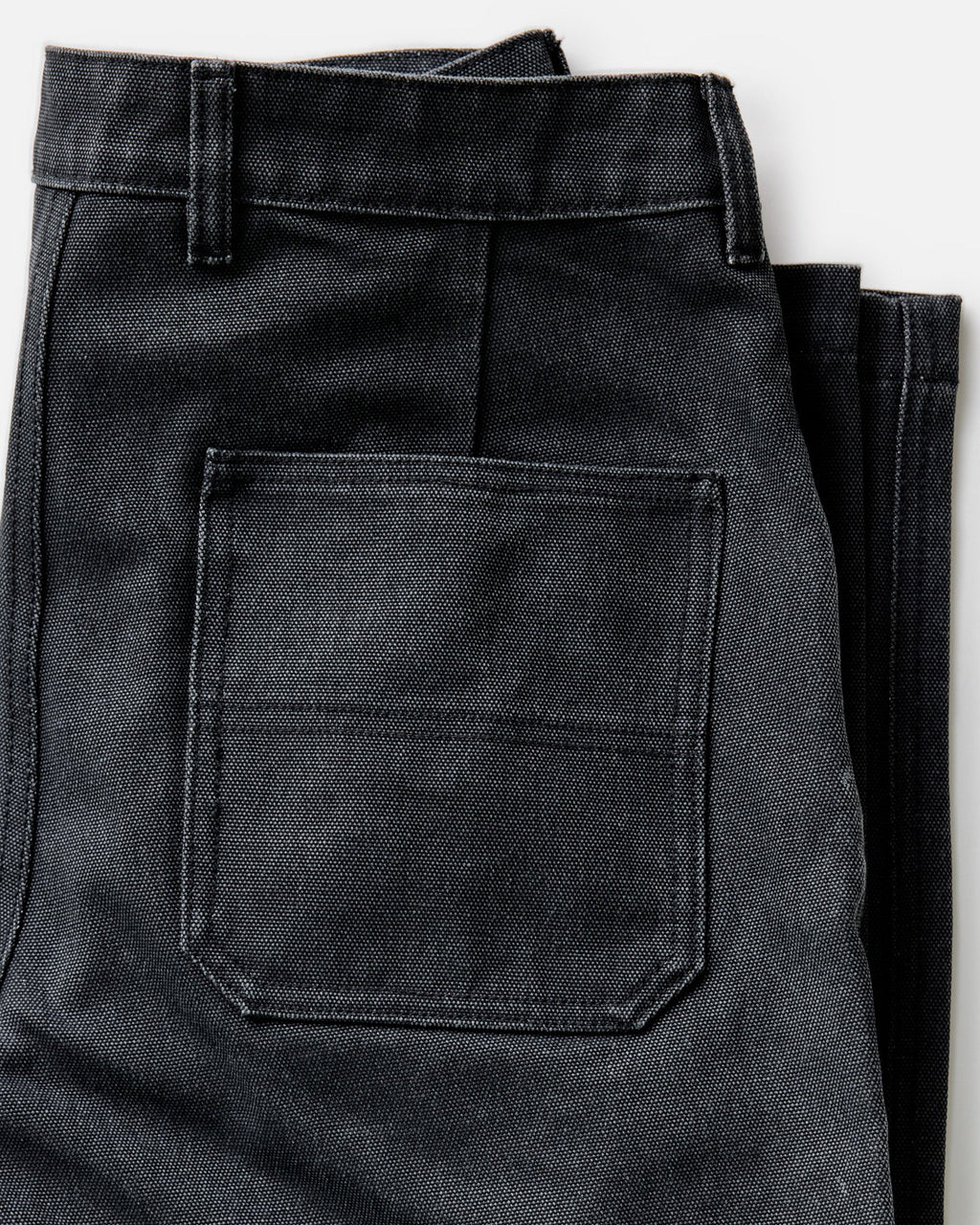 The Chore Pant in Coal Chipped Canvas